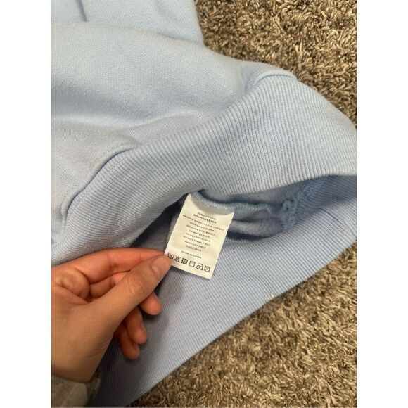 Inaka Power IP Light Blue Hoodie Pullover Sweatshirt Unisex S Gym Weightlifting - Picture 4 of 11